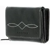Chiemsee Leren Portemonnee Leather Wallet Black Zwart