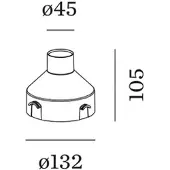 Wever & Ducre - MAP/CHART 0.6 RECESSED GROUND HOUSING