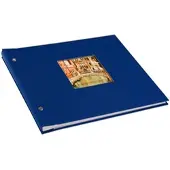 Goldbuch Bella Vista losbladig album 30x25 blue