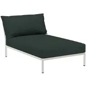 Houe Loungeset Level 2 Chaiselong Frame Muted White Cushion Alpine