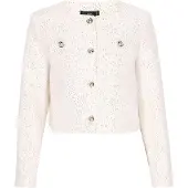 Faina Blazers 'Festive' zilver / wolwit