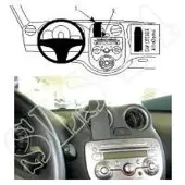 Brodit ProClip houder geschikt voor Nissan Micra 2011-2014 Center mount