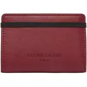 Liebeskind berlin Leren Kaarthoes Classics Cardholder Peony Wijnrood