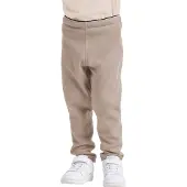 Didriksons - Kid's Monte Pants 9 - Fleecebroek 90, grijs/beige