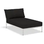 Houe LEVEL 2 chaise longue aluminium frame