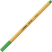Stabilo Fineliner punt 88 - Pak van 10 - Groen