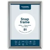 Europel Kliklijst – Posterlijst – B1 – 70,7 x 100 cm – 25mm – Aluminium – Zilver