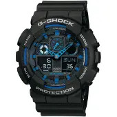 Casio GA-100-1A2ER Herenhorloge 50 mm - Zwart