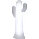 Newgarden Pancho LED vloerlamp, wit, met accu Pancho, dimbaar, wit / opaal, Kunststof, Modern