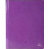 Exacompta Snelhechtermappen 380812B Paars Geplastificeerd karton 24 x 32 cm 25 Stuks