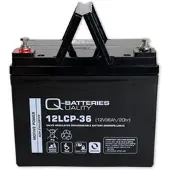 Quality Batteries Q-Batteries 12LCP-36 LCP 12V 36Ah AGM