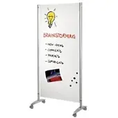 Kerkmann Whiteboard Magnetisch Gelakt staal Dubbelzijdig 85 (B) x 180 (H) cm