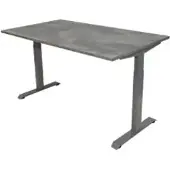 Euroseats Bureau Rechthoekig Oxyd Beton T-Voet 1.200 (B) x 800 (D) x 865 (H) mm Metaal