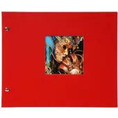 Goldbuch Bella Vista losbladig album 30x25 red