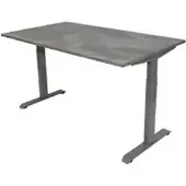Euroseats Bureau Rechthoekig Oxyd Beton T-Voet 1.600 (B) x 800 (D) x 865 (H) mm Metaal