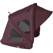 Bugaboo Dragonfly breezy zonnekap - Dark Cherry red | Dark Cherry red