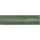 Valence Technology Riva wandtegel 6x24cm groen met 3D ribbel