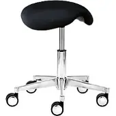Mayer Sitzmöbel 1297 Draaikruk Stof Zwart 480 x 520 x 525 mm
