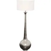 Holländer Vloerlamp Maestro, chroom / zilver, Woon-/ Eetkamer, Aluminium, Modern, vloerlamp