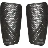 Erima Evo Flex Superlite Scheenbeschermer - Zwart / Zilver | Maat: S