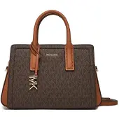 Michael Kors Handtas chocoladebruin / cognac