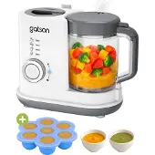 Gatson BabyChef Blender en Stomer - Inclusief Babyvoeding bewaarbakje