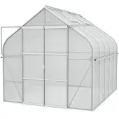 Vitavia Tuinkas Diana 8300 - Polycarbonaat 4mm - Aluminium - 264x321x255cm