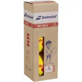 Babolat Red Foam Tennis Balls Box Geel 24 x 3 Balls