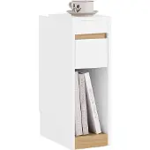 SoBuy Nachtkastje, voor woonkamer, slaapkamer FBT163-WN