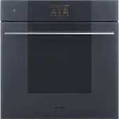 Smeg Pyro steam Galileo Oven Oven , Linea, 60 cm, Combi-stoom, Neptune Grey, A+, Pyrolyse