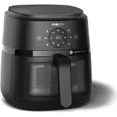 Philips 2000 Series Airfryer - NA220/00 - Kijkvenster - RapidAir - 4.2L - Tot 4 Personen - Zwart