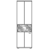 Ideal Ideale Brilion vitrine Type 84