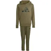 Adidas Trainingspak kaki / olijfgroen / zwart