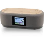 PEAQ Pcr 120bt-w-1 Dab+ Wekkerradio Grijs