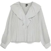 Vero Moda Blouse 'VMKAJA' zwart / wit