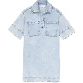 Garcia dames Jurk, XS, Blauw
