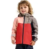 Didriksons - Kid's Pilvi Jacket 2 - Regenjas 120, rood