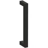 Hardbrass Hard Brass | Handgreep Denver 25x200mm Zwart