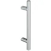 Hardbrass Hard Brass | Handgreep Inox T-model Schuin 30x1700x1850
