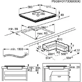 AEG IKE64450IB Inductiekookplaat - 60cm - 4-Zones