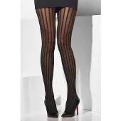 Fever Panty zwart streep (zwart)