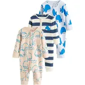 Next Nachtkledij beige / blauw / navy / royal blue/koningsblauw