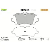 Valeo 302415 Remblokken