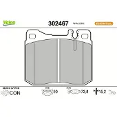 Valeo 302467 Remblokken