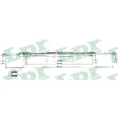 LPR C0630B Handremkabel