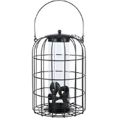 Trixie - Voerdispenser - Met Gaasbescherming - Zwart - 26X17X17 cm