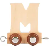 Small Foot - Houten Lettertrein - M - 12 stuks