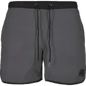 Urban Classics Zwemshorts donkergrijs / zwart
