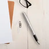 Yoursurprise Parker - Sonnet - Vulpen graveren - Links (Zilver)