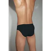 Doreanse Zwarte slip met ritssluiting